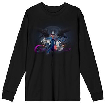 Men's Castlevania Isaac Winged Long Sleeve Tee