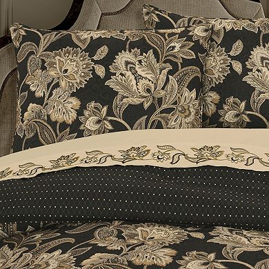 Royal Court Montecito Red 4-piece Comforter Set with Shams