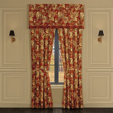 Royal Court Montecito Red 84" Set of 2 Window Curtain Panels