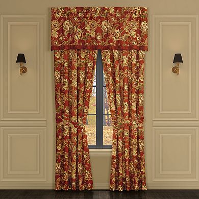 Royal Court Montecito Red 84" Set of 2 Window Curtain Panels
