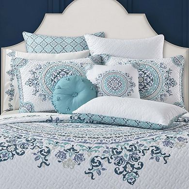 Royal Court Afton Blue Euro Sham