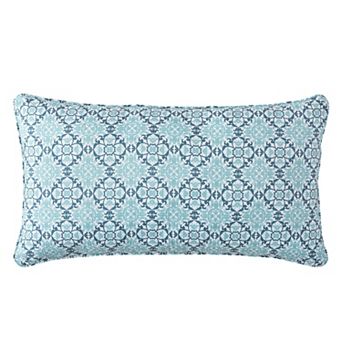 Royal Court Afton White Boudoir Decorative Throw Pillow