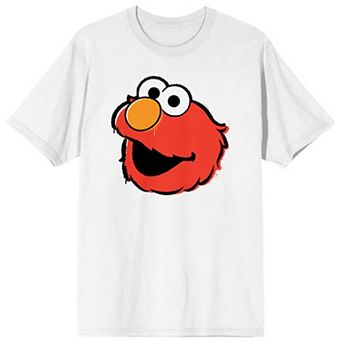 Men's Sesame Street Elmo Face Tee