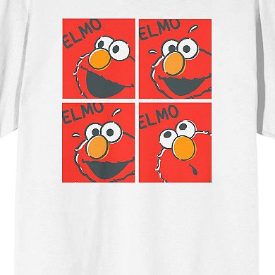Men's Sesame Street Elmo On 4 Tee