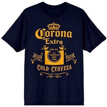 Men's Corona Cold Cerveza Label Tee