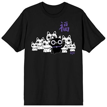 Men's Skydance Animations Luck Movie Bob with White Cats Tee