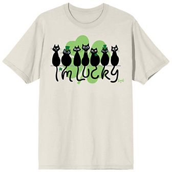Men's Skydance Animations Luck Movie I'm Lucky Group Shot Tee
