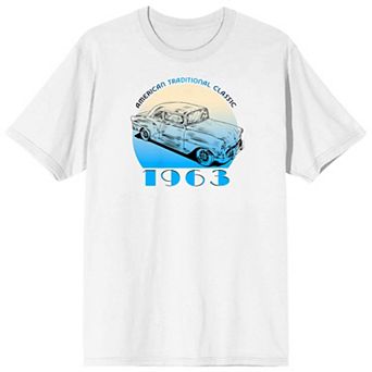 Men's Car Fanatic Vintage 1963 Car Tee