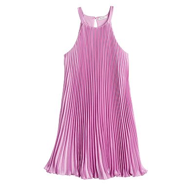 nine west pleated dress Women's Nine West Pleated Sleeveless Dress