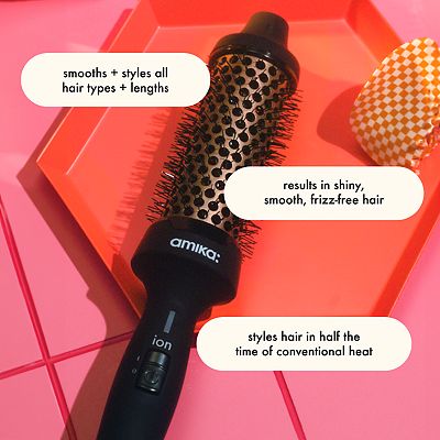 AMIKA thermal Hot Air Round Brush - Black & Copper 474986.jpg main image 4
