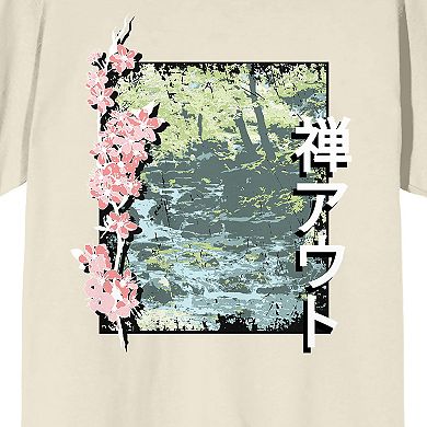 Men's Natural World Cherry Blossom Tee
