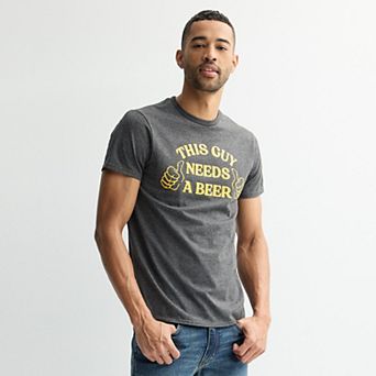 Men's Needs A Beer Tee