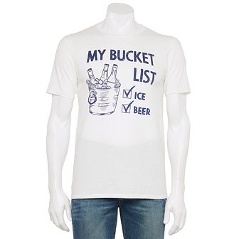 Men's Bucket List Tee