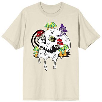 Men's Natural World Skull Tee