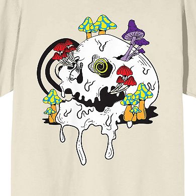Men's Natural World Skull Tee
