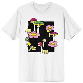 Men's Natural World Mushrooms Tee