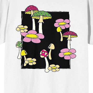 Men's Natural World Mushrooms Tee