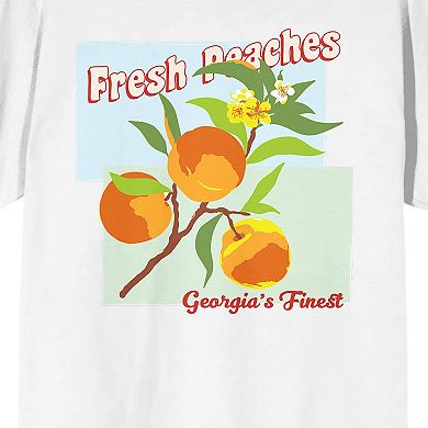 Men's Natural World Fresh Peaches Tee