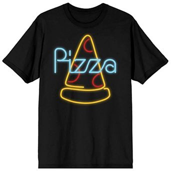Men's My Pizza Day Neon Tee