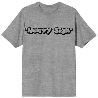 Men's Heavy Sigh in Asterisks Tee