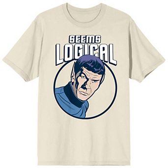 Men's Star Trek Logical Spock Tee