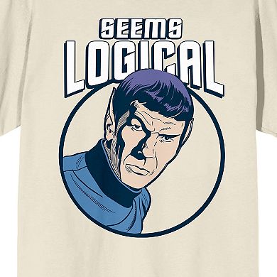 Men's Star Trek Logical Spock Tee
