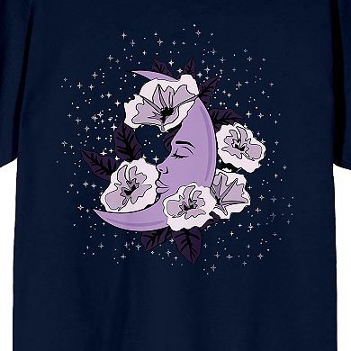 Men's Celestial Tropics Purple Tee
