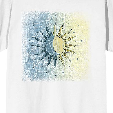 Men's Celestial Tropics Blue Tee