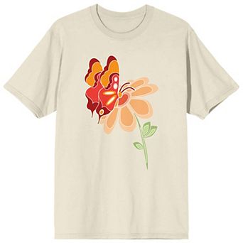 Men's Celestial Tropics Orange Tee