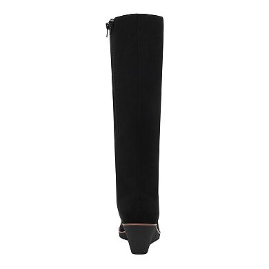 Aerosoles Binocular Women's Wedge Knee-High Boots