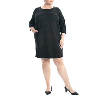 Plus Size Nina Leonard A-Line Dress