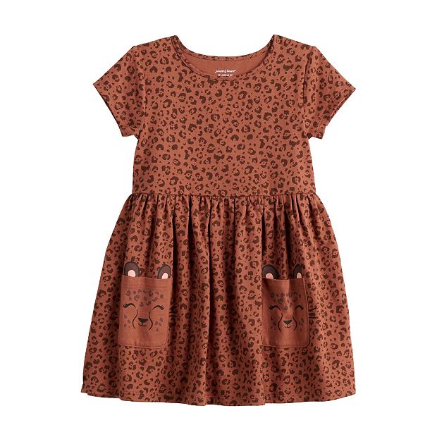 Animal print dress on sale kohls