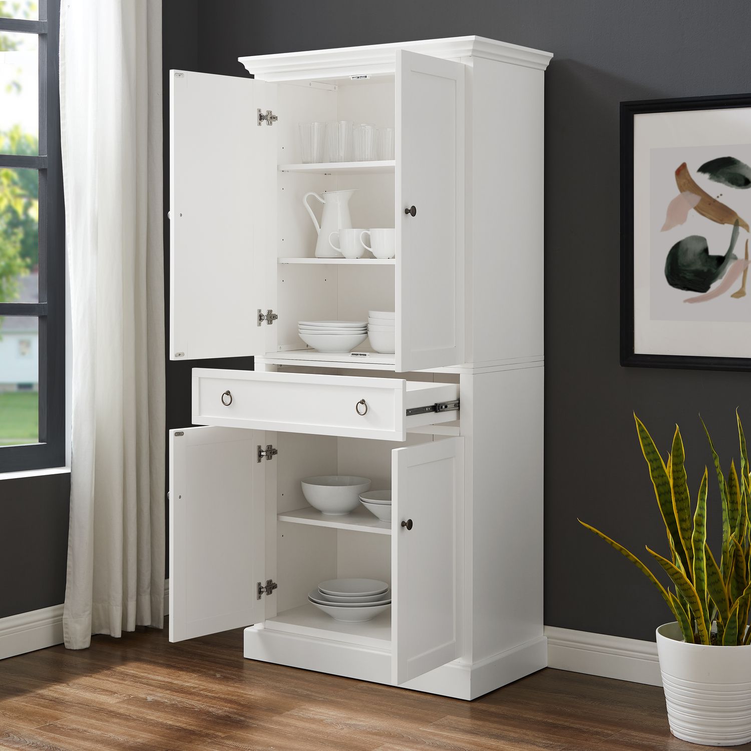 Crosley Furniture Winston Kitchen Pantry - Thumbnail 2
