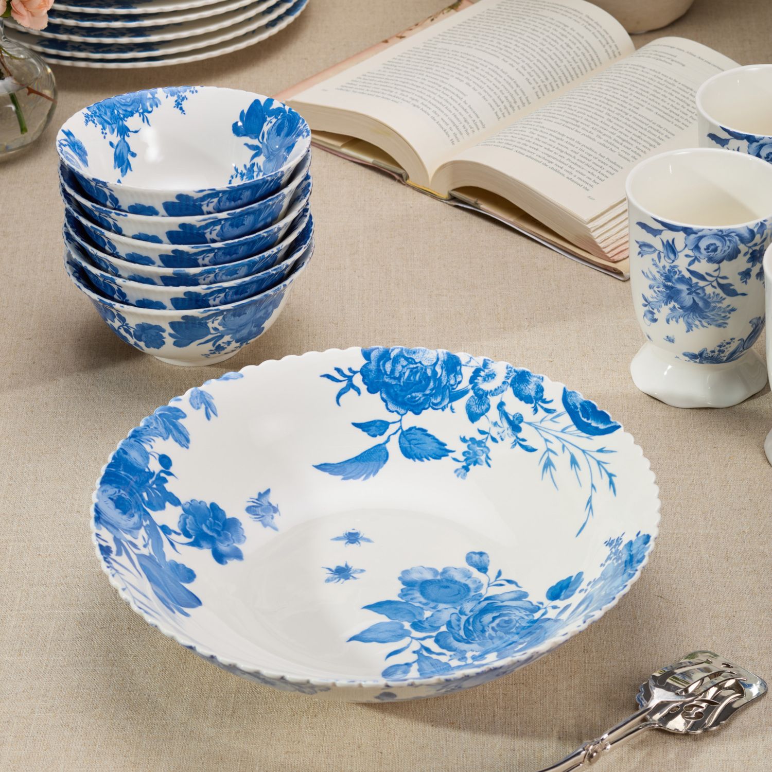 Certified International Gabrielle Serving Bowl - Thumbnail 2