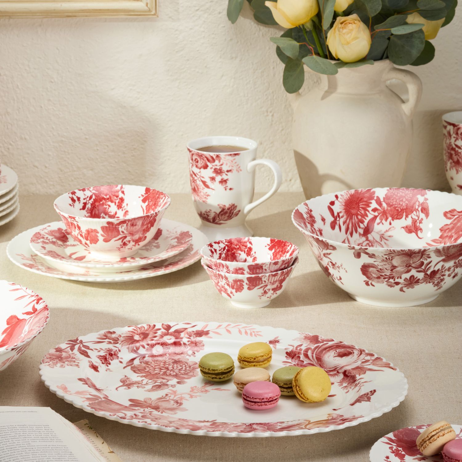 Certified International Gabrielle Rose Platter