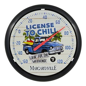 La Crosse Technology "License To Chill" Margaritaville Analog Dial Thermometer