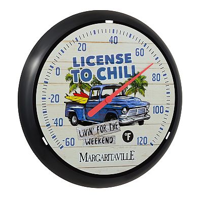 La Crosse Technology "License To Chill" Margaritaville Analog Dial Thermometer