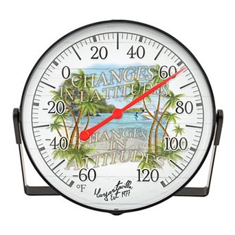 La Crosse Technology "Changes in Latitudes" Margaritaville 5” Bracket Dial Thermometer