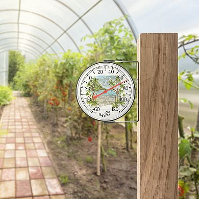 La Crosse Technology "Changes in Latitudes" Margaritaville 5” Bracket Dial Thermometer
