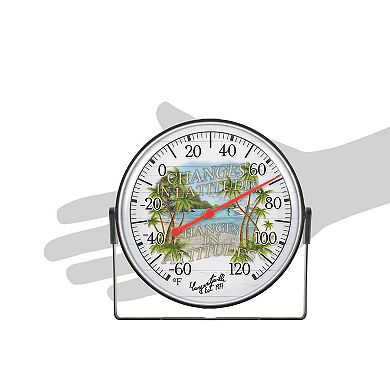 La Crosse Technology "Changes in Latitudes" Margaritaville 5” Bracket Dial Thermometer