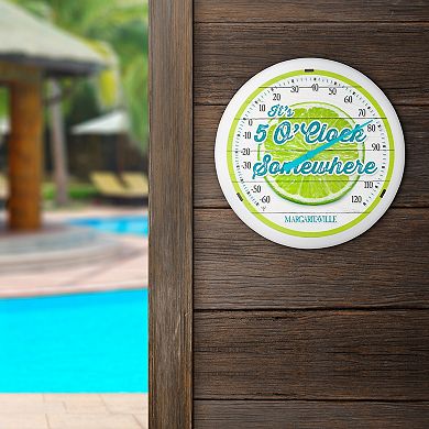 La Crosse Technology "It’s 5 O'Clock" Margaritaville Analog Dial Thermometer