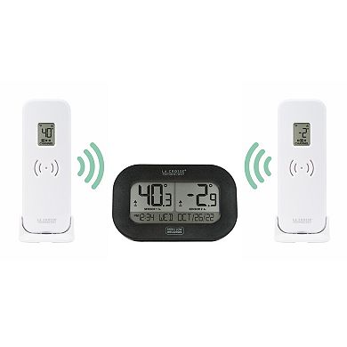 La Crosse Technology 308-04747-INT Wireless Digital Kitchen Thermometers with Display