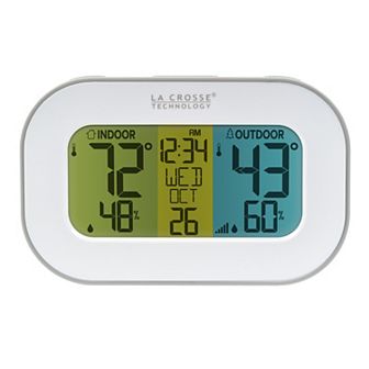 La Crosse Technology 308-148 Wireless Temperature Station with Tri-Color LCD