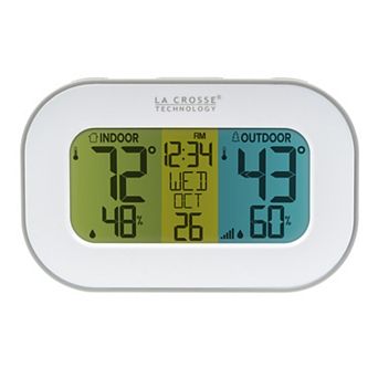 La Crosse Technology 308-148 Wireless Temperature Station with Tri-Color LCD