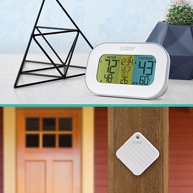 La Crosse Technology 308-148 Wireless Temperature Station with Tri-Color LCD