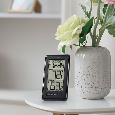 La Crosse Technology Wireless Digital Thermometer with Indoor Humidity