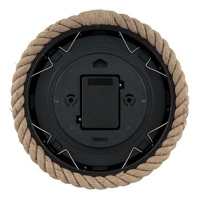 La Crosse Technology Rowan Indoor / Outdoor Rope Wall Clock