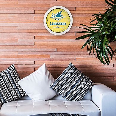 La Crosse Technology Landshark Margaritaville Indoor / Outdoor Wall Clock