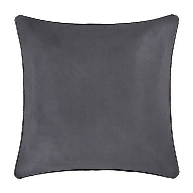 Five Queens Court Darwin Charcoal Euro Sham