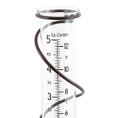 La Crosse Technology Spiral Garden Rain Gauge